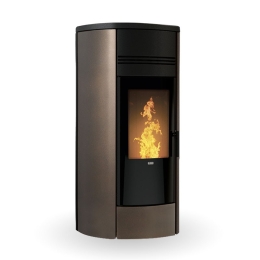 Termostufa A Pellet 27 kW Style 220 Bronze Klover (PREZZO TRATTABILE)
